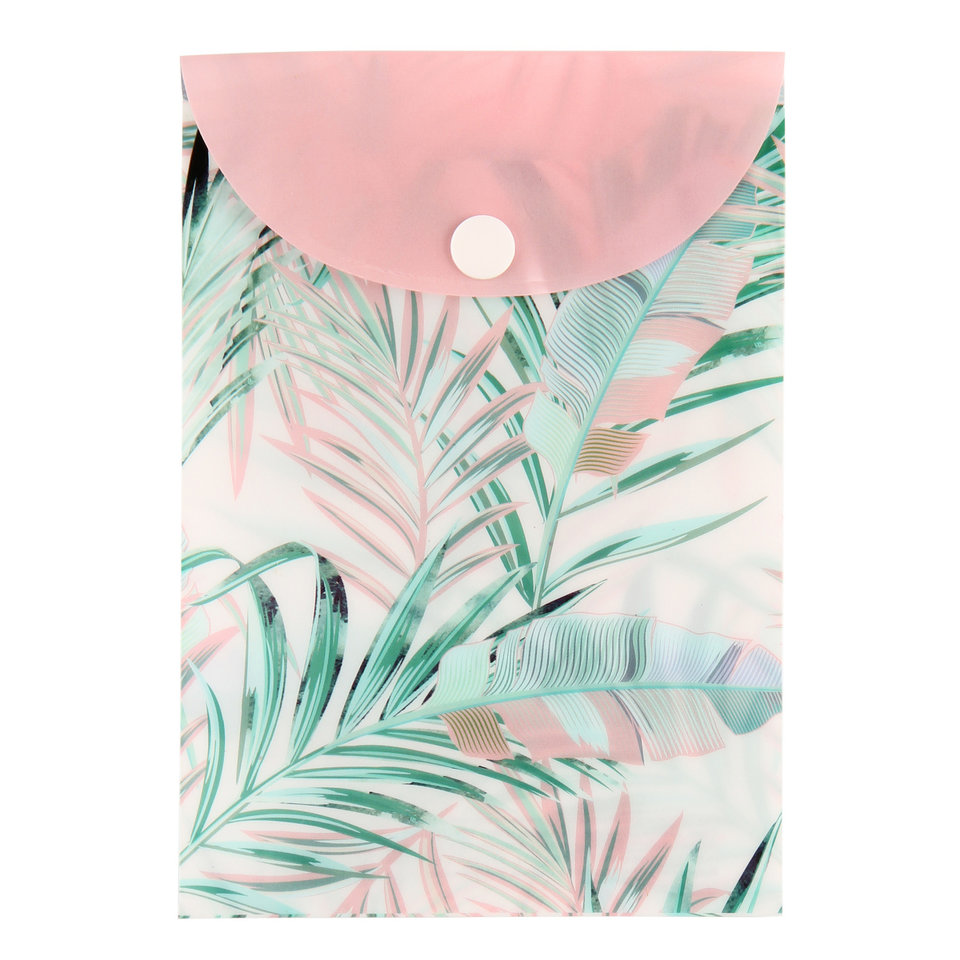 папка-конверт на кнопке А6 Tropic 212126