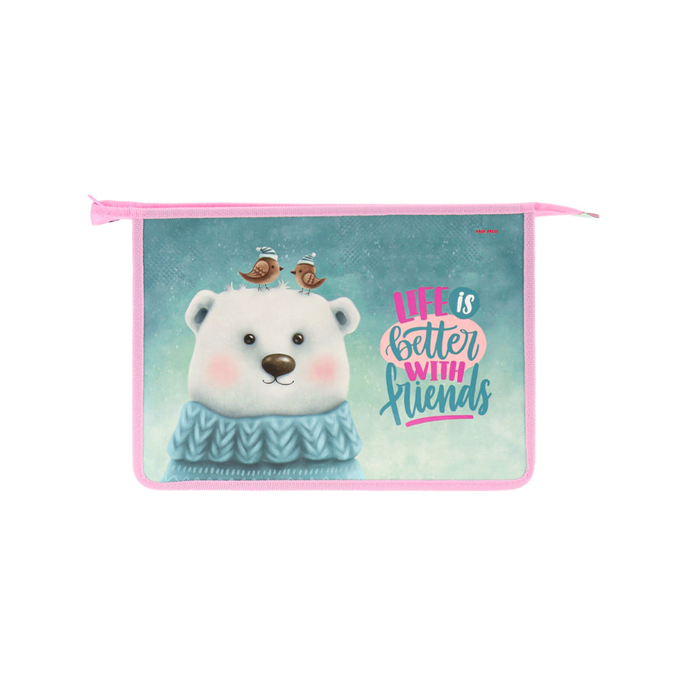 папка для тетрадей А4 Теплая дружба пт-9552