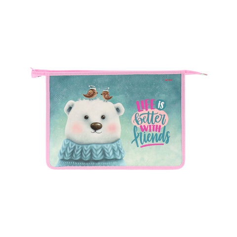 папка для тетрадей А4 Теплая дружба пт-9552