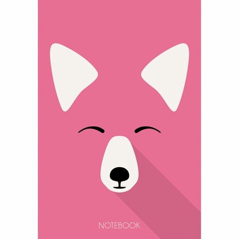 блокнот А6 40 листов Лиса бск64017