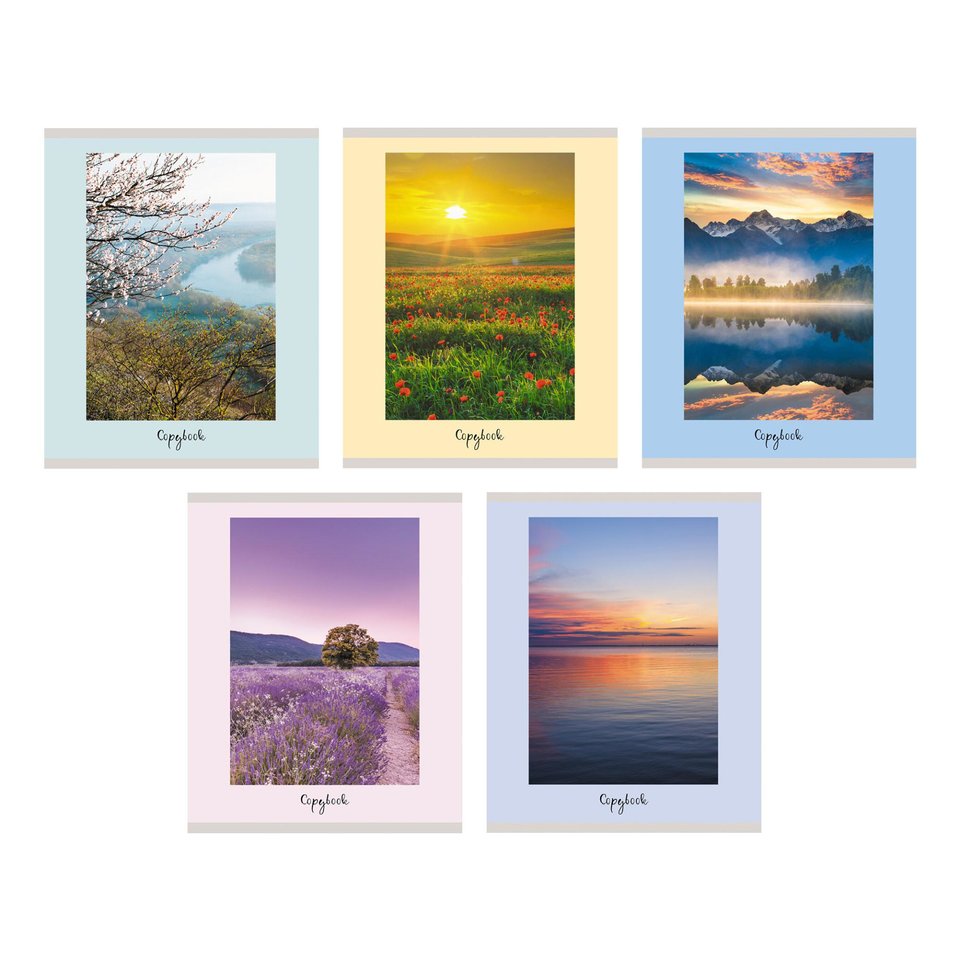 тетрадь 48 листов Горизонт в клетку ТКЛ487777