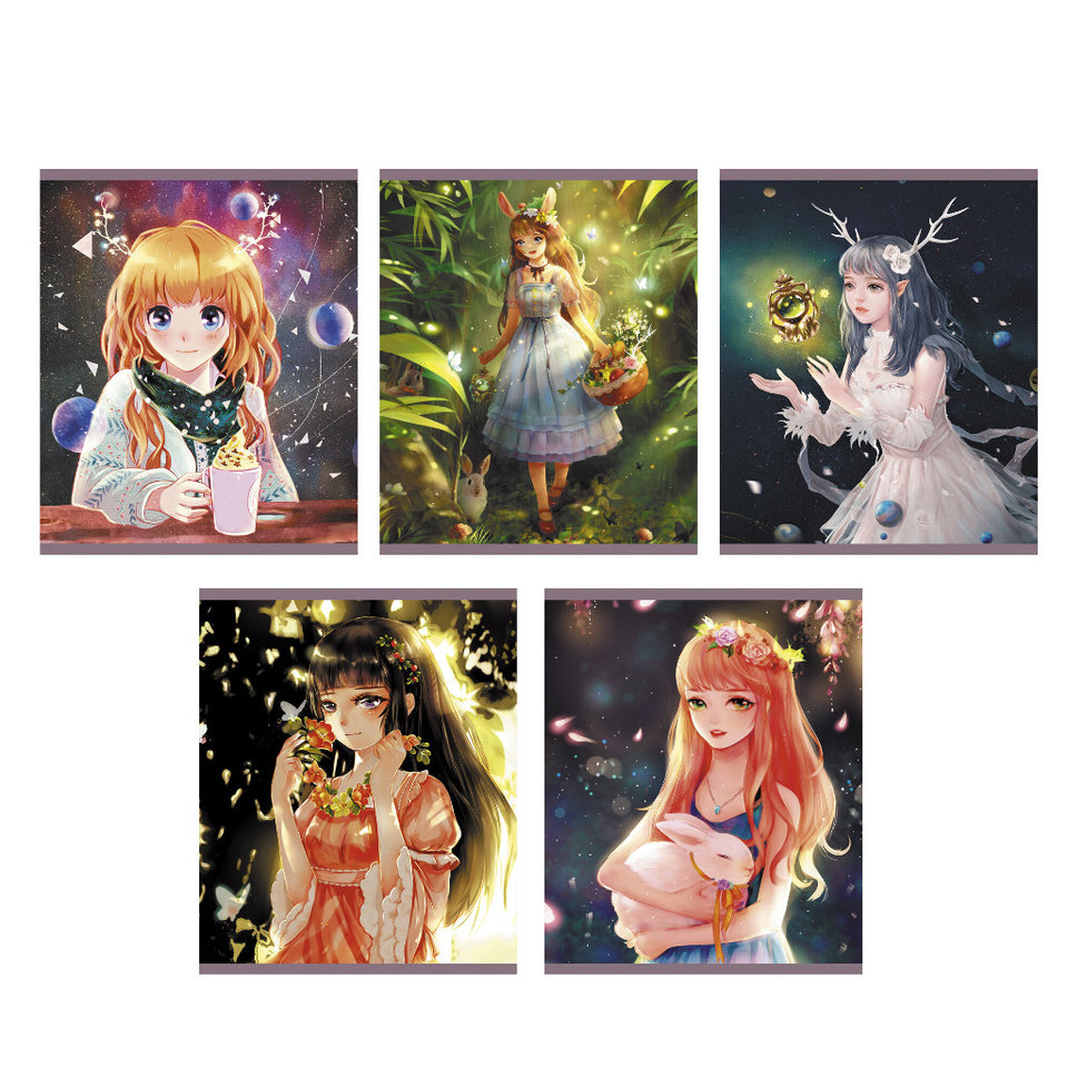 тетрадь 48л Уроки волшебства клетка ТКФ488456