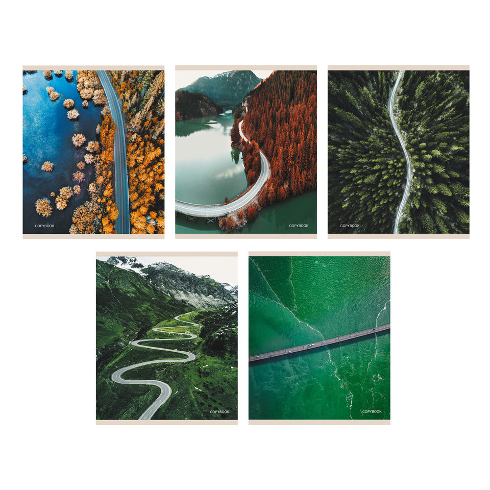 тетрадь 96 листов Вид Сверху в клетку ТЛ967459