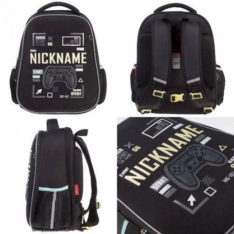 рюкзак для мальчика формованный Start game 85048 074703