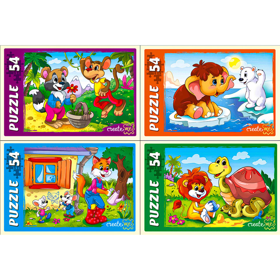 пазл 54 элемента Интересные Сюжеты п54-5626