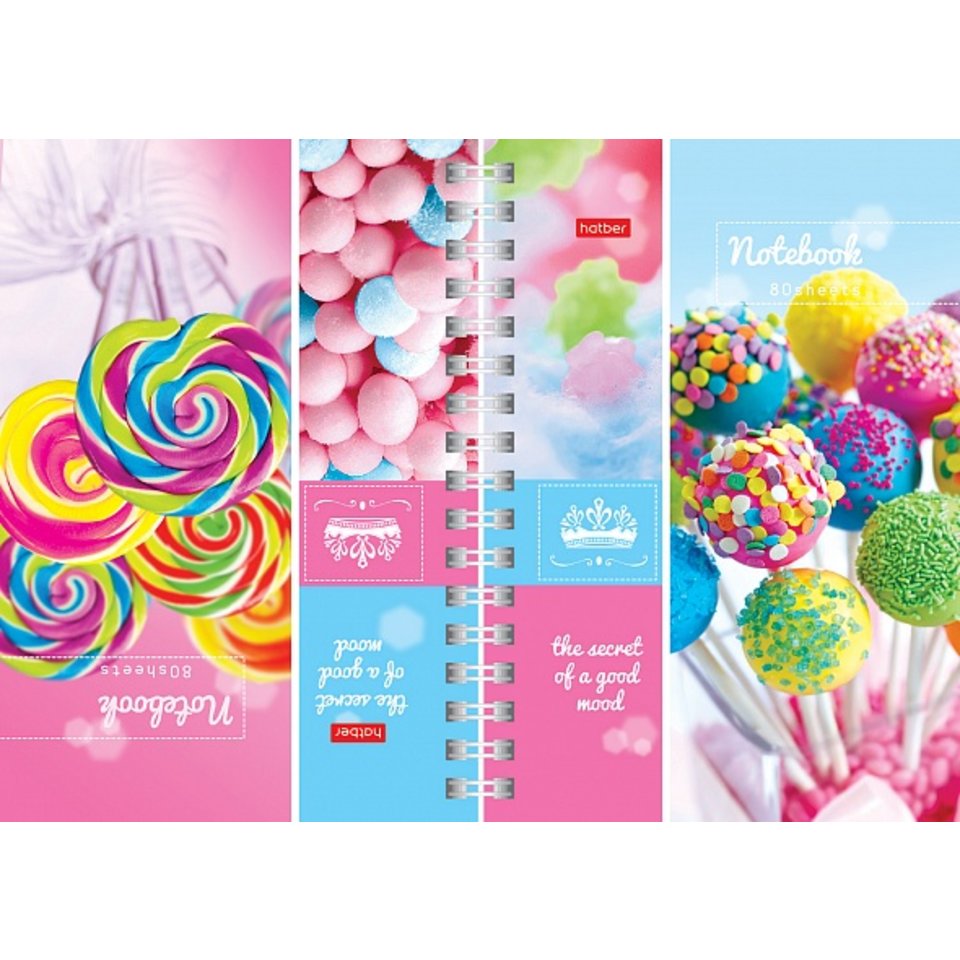 записная книжка А6 80 листов Карамель 16277 046747