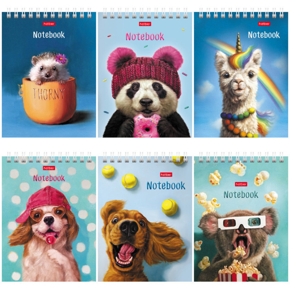 блокнот А6 40 листов Узнай Себя на гребне 077214