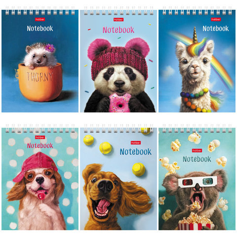 блокнот А6 40 листов Узнай Себя на гребне 077214