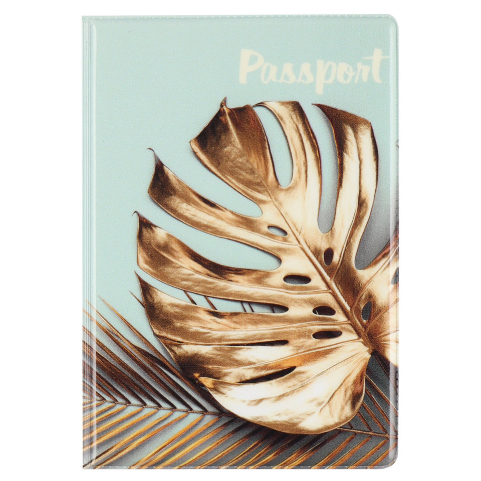 обложка для паспорта Night Tropic ПВХ 230864