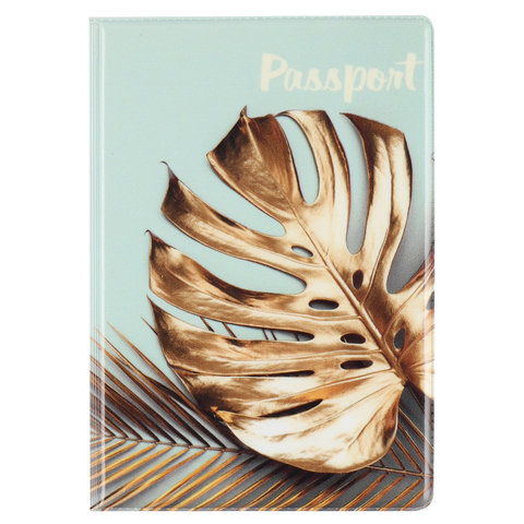 обложка для паспорта Night Tropic ПВХ 230864