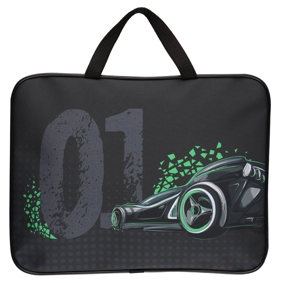 папка для тетрадей А4 с ручками Auto Fight текстиль 230543