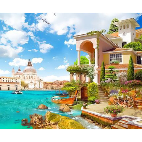 картина по номерам Пейзаж 40х50см tz13905