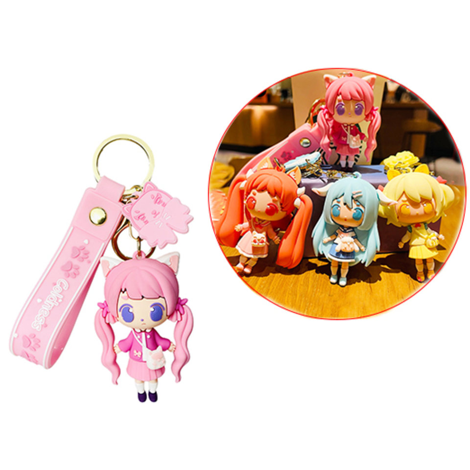 брелок Девочка с Хвостиками mm-34