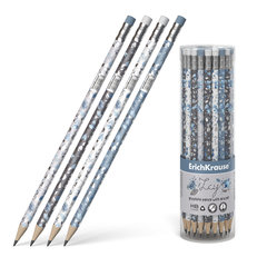 карандаш простой Frozen Beauty трехгранный ластик HB 55263