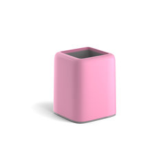 подставка для канцелярских принадлежностей Forte Pastel 51495 розовая