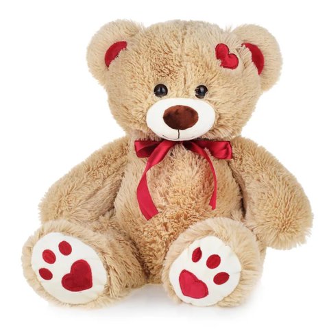 мягкая игрушка Медведь Кельвин кофейный 65см в65 мк/38/82