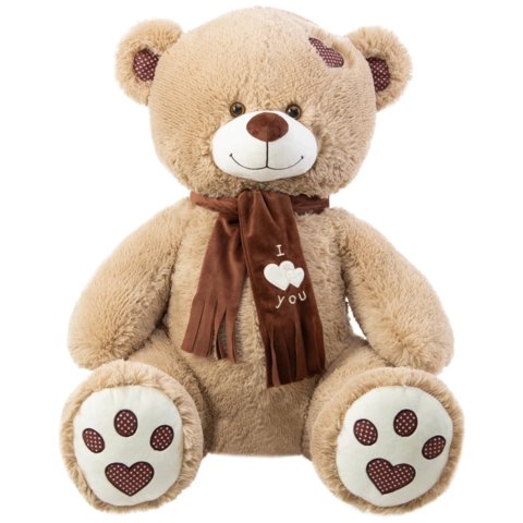 мягкая игрушка Медведь Тони С Шарфом 85см в85 мтш/45/82