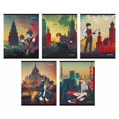 тетрадь 48л Аниме и мегаполис клетка 120015