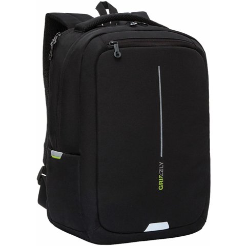 рюкзак для мальчика Grizzly ru-134-1/3 черный