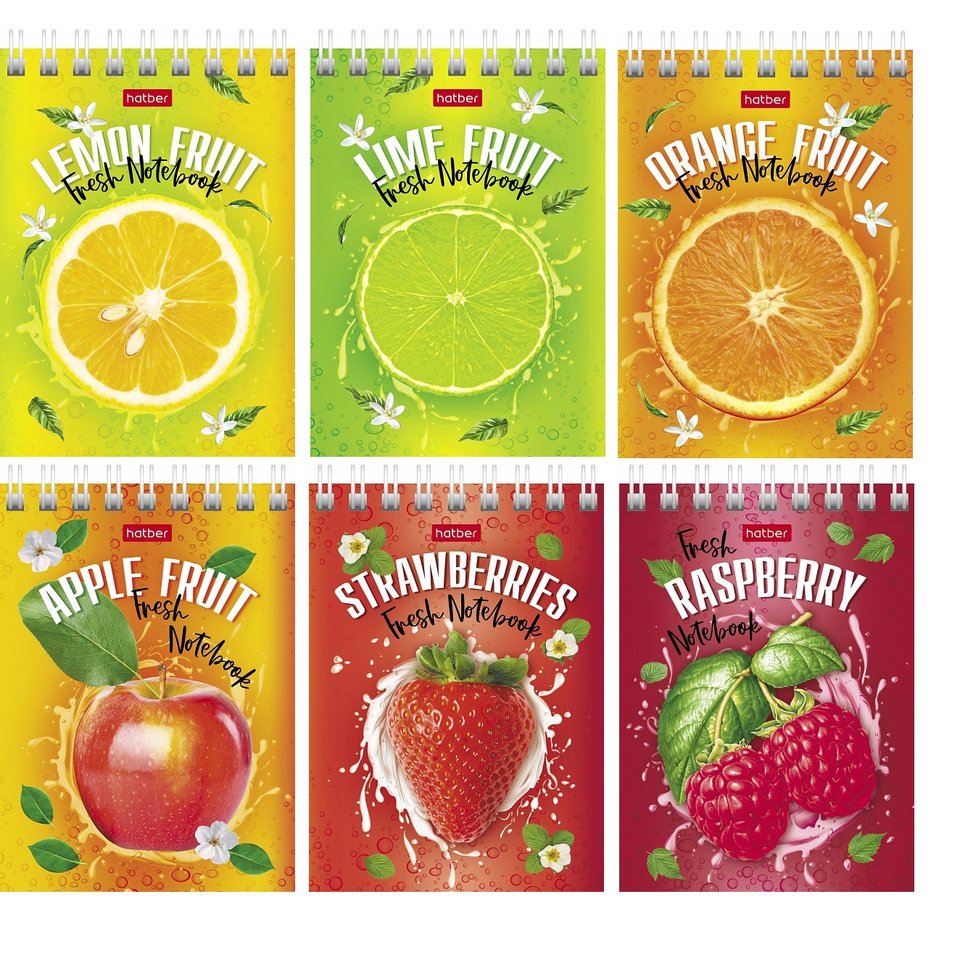 блокнот А7 40 листов Сладкое Настроение на гребне 081190