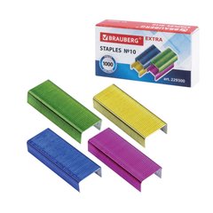 скобы для степлера №10 цветные Extra 20л 229300