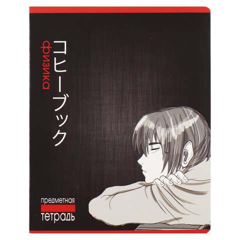 тетрадь предметная 48 листов Физика Аниме 026394