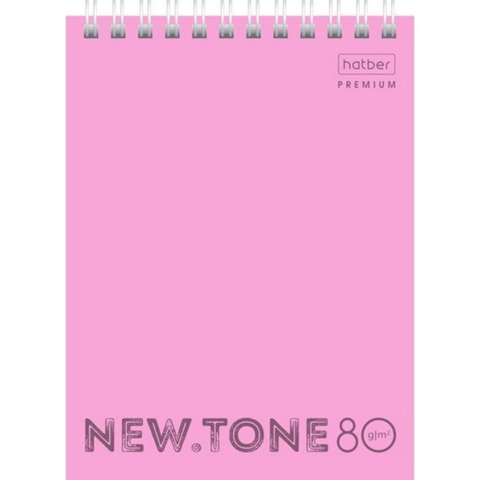 блокнот А6 80л NEWtone pastel Пион гребень 05018 065597