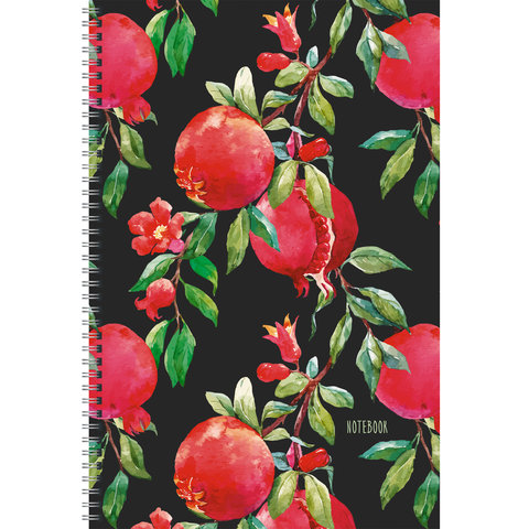 тетрадь А4 96 листов Juicy Pomegranate на спирали тсб4964938