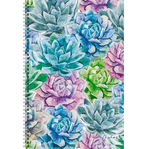 тетрадь А4 96 листов Succulent на спирали тсб4964936