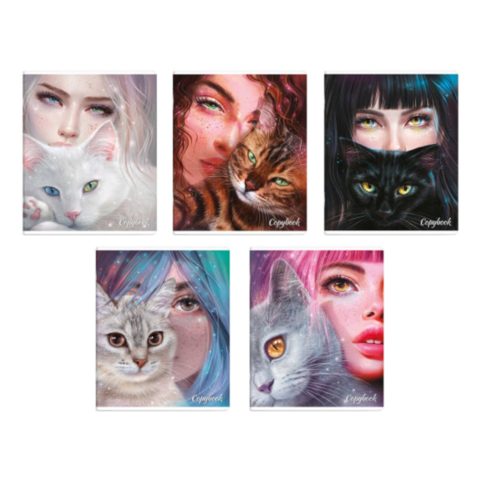 тетрадь 48л Зеркало души клетка 64269