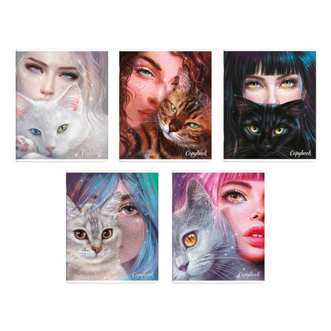 тетрадь 48л Зеркало души клетка 64269