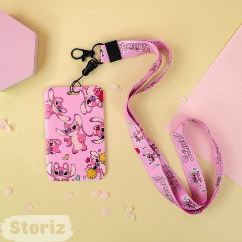 обложка для пропуска Глазастик розовая рт-00015927 аниме