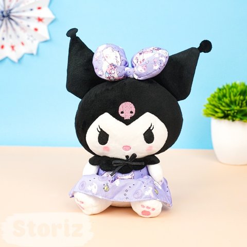 мягкая игрушка Куро сиреневый 20см рт-00015030 аниме