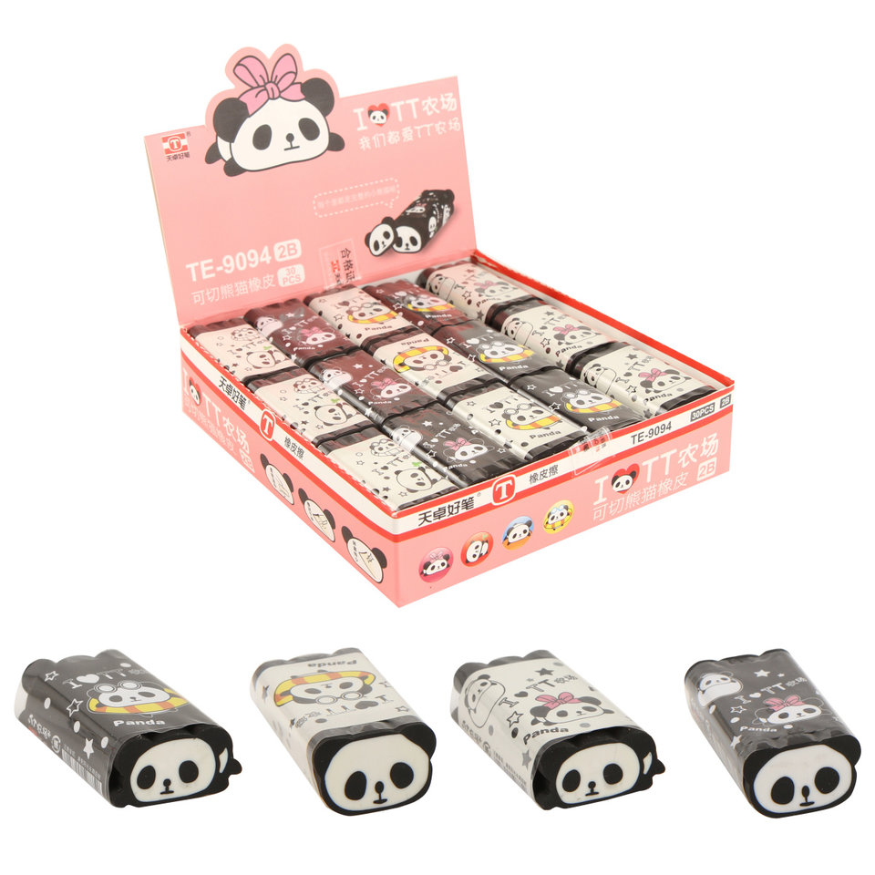 ластик фигурный Панда 5х2.5см 214088/416672