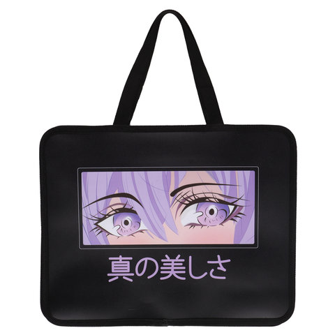 папка для тетрадей с ручками Eyes пластик 230574