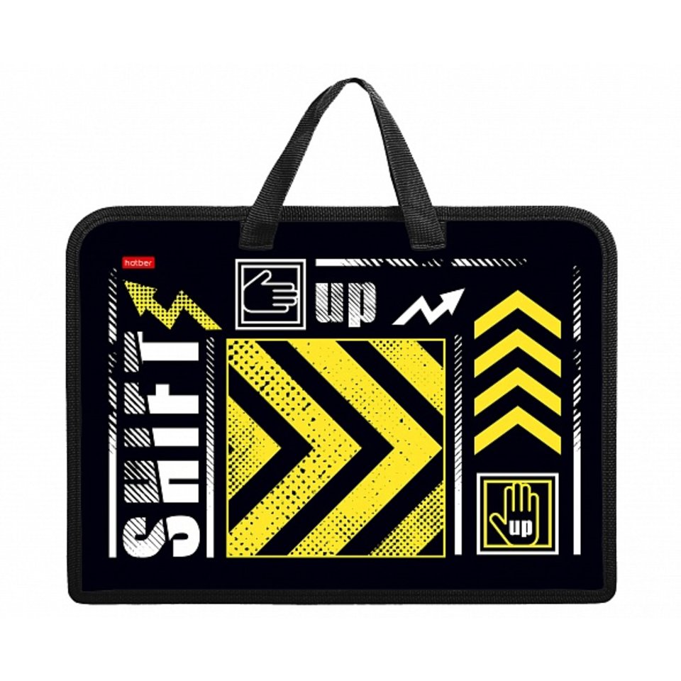 папка для тетрадей А4 с ручками Не сдавайся пластик 50026 078993