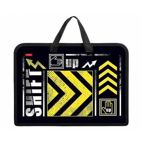 папка для тетрадей А4 с ручками Не сдавайся пластик 50026 078993