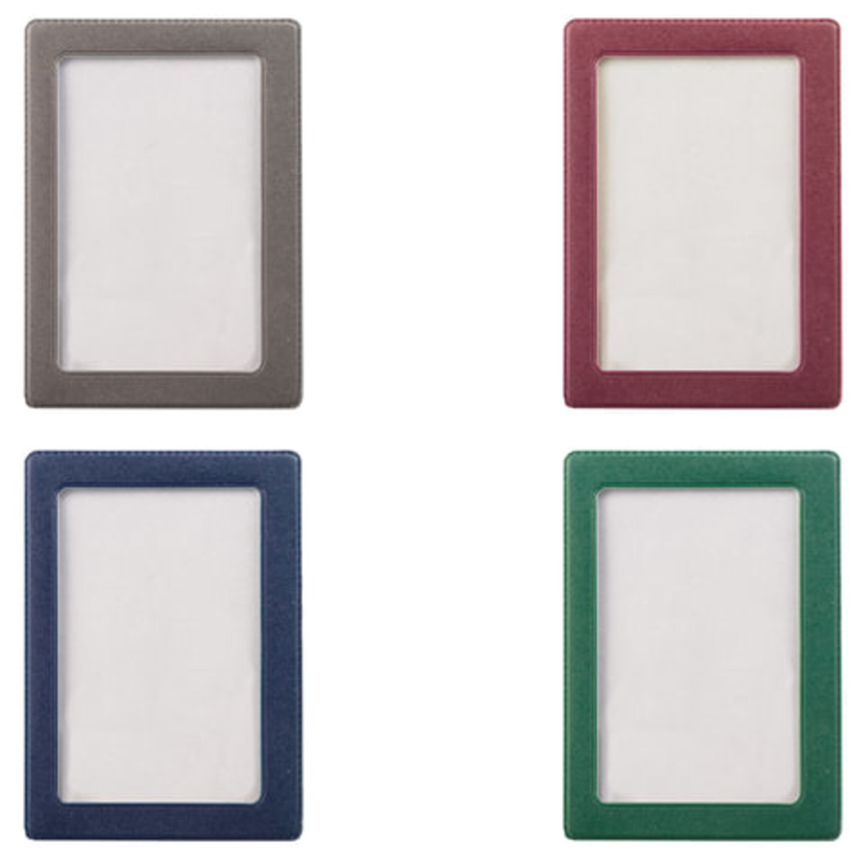 обложка для проездного в рамке ПВХ 105х75мм 2862