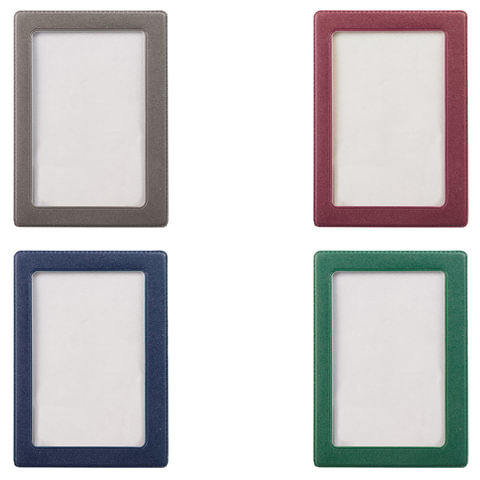 обложка для проездного в рамке ПВХ 105х75мм 2862