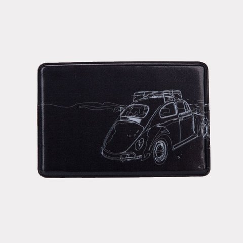 обложка для проездного Автомобиль ПВХ черная 9144976