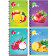 записная книжка А6 80 листов Фрукты. Colorful Fruits 26882 282329
