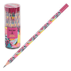 карандаш простой HB Tropical abstraction трехгранный p211709