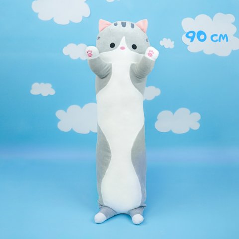мягкая игрушка Обнимашки От Котейки серый 90см рт-00005962