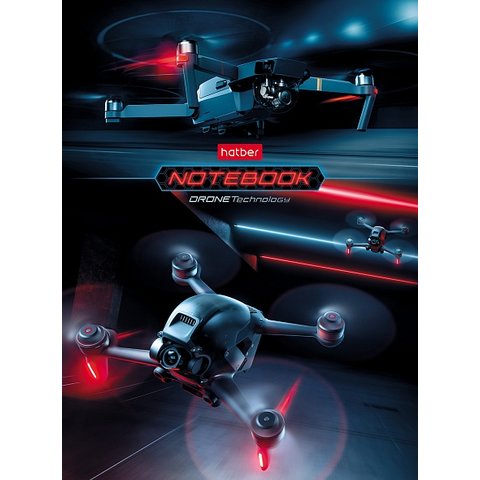 записная книжка А6 80л Дрон 28683 082467