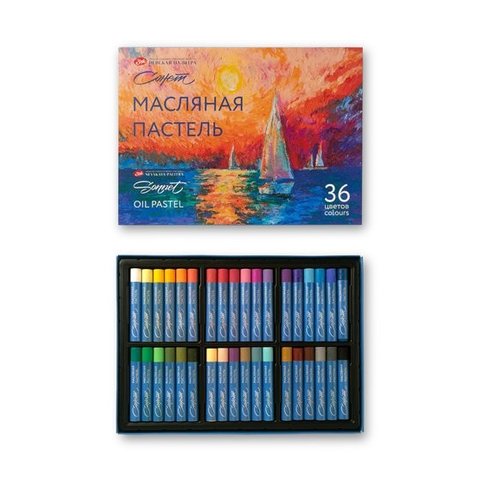 пастель художественная 36цв масляная Сонет 70412969