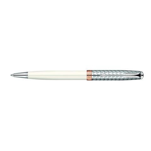 ручка шариковая PARKER Sonnet Premium Metal&Pearl CT K540