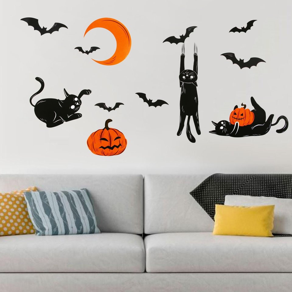 наклейки Ужасные Шалости интерьерные 9402913