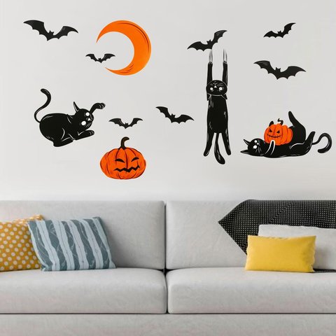 наклейки Ужасные Шалости интерьерные 9402913