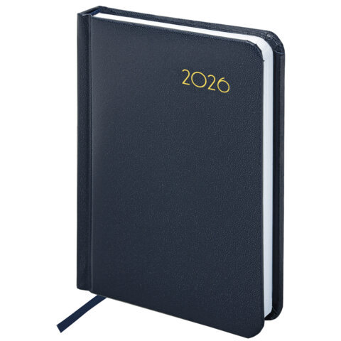 ежедневник А6 датированный Select синий 117259 2026г