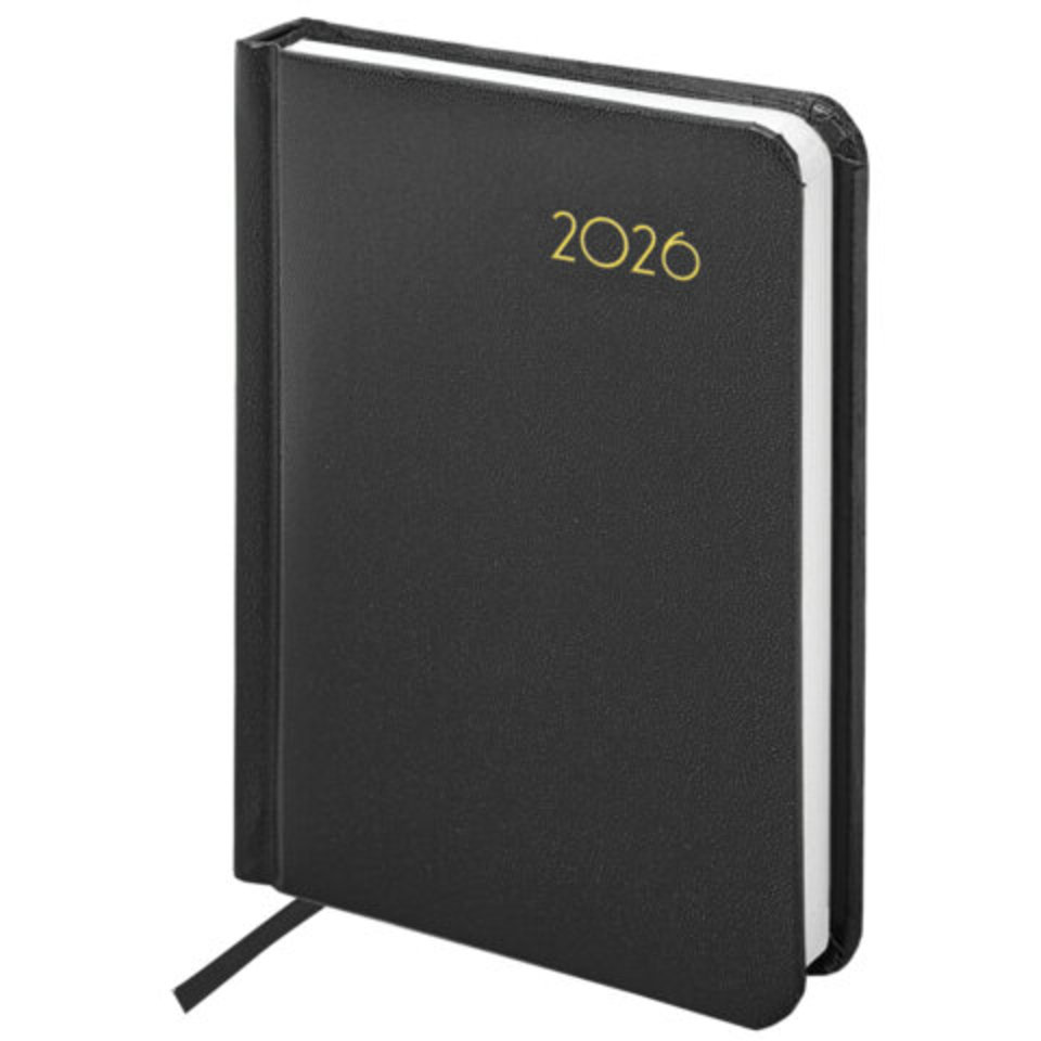 ежедневник А6 датированный Select черный 117260 2026г